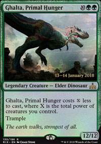 Ghalta, Faim primordiale - Prerelease Promos