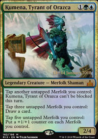 Kumena, tyran d'Orazca - Prerelease Promos