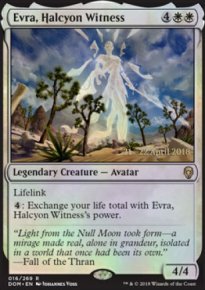 Evra, tmoin d'Alcyon - Prerelease Promos