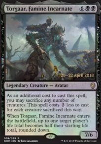 Torgaar, famine incarne - Prerelease Promos