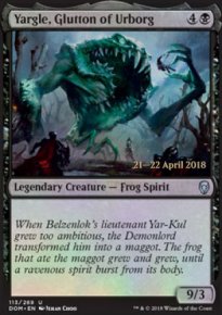 Yargle, glouton d'Urborg - Prerelease Promos