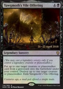 Offrande abjecte de Yaugzebul - Prerelease Promos