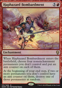 Bombardement incertain - Prerelease Promos