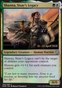 Shanna, hritage de Sissay - Prerelease Promos