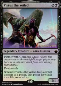 Virtus the Veiled - Prerelease Promos