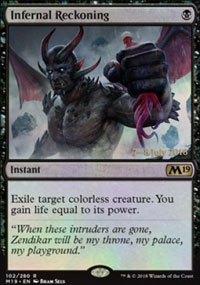 Jugement infernal - Prerelease Promos