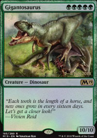 Giganotosaurus - Prerelease Promos