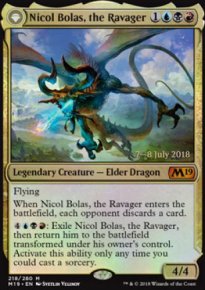 Nicol Bolas, le dvastateur<br>Nicol Bolas, le transcend