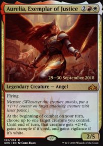 Aurlia, archtype de justice - Prerelease Promos