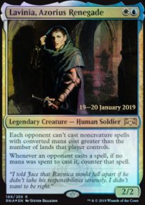 Lavinia, rengate d'Azorius - Prerelease Promos