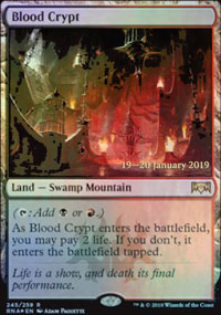 Crypte de sang - Prerelease Promos