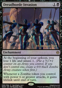 Invasion de la Horde de l'effroi - Prerelease Promos