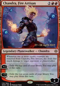 Chandra, artisane de feu - Prerelease Promos