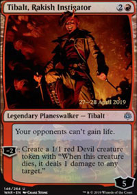 Tibalt, instigateur lanc - Prerelease Promos