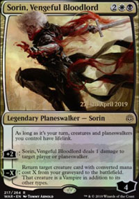 Sorin, seigneur de sang vengeur - Prerelease Promos