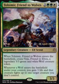 Tolsimir, ami des loups - Prerelease Promos