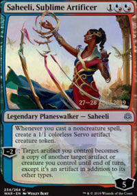 Saheeli, sublime artificire - Prerelease Promos