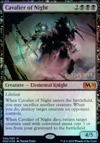 Cavalier de la nuit - Prerelease Promos