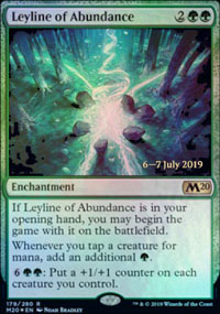 Ligne ley d'abondance - Prerelease Promos