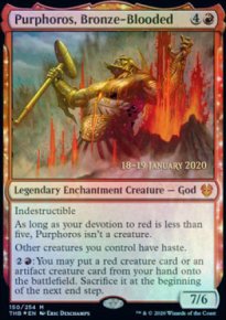 Purphoros, Sang-de-bronze - Prerelease Promos