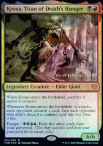 Kroxa, titan de la Soif de mort - Prerelease Promos