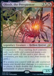 Obosh, le Perce-proie - Prerelease Promos