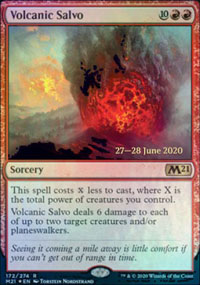 Salve volcanique - Prerelease Promos