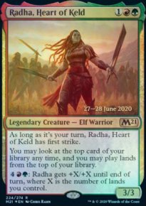 Radha, cur de Keld - Prerelease Promos