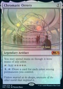 Plantaire mcanique chromatique - Prerelease Promos