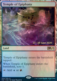 Temple de la rvlation - Prerelease Promos