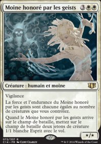 Moine honor par les geists - 