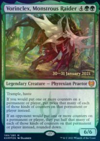 Vorinclex, pillard monstrueux - Prerelease Promos