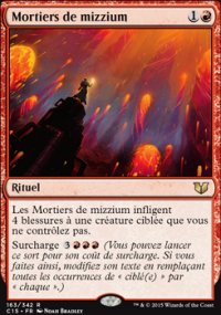 Mortiers de mizzium - 