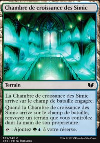 Chambre de croissance des Simic - 