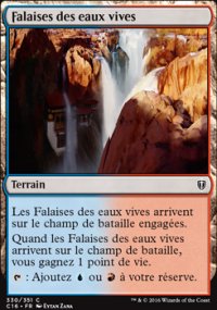 Falaises des eaux vives - 