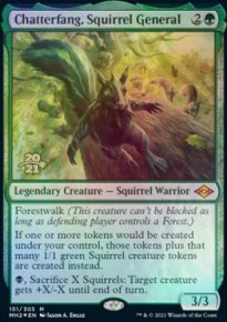 Grande-Dent, gnral cureuil - Prerelease Promos