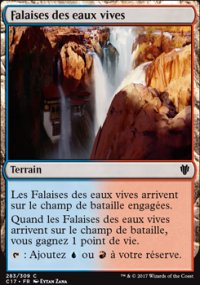 Falaises des eaux vives - 