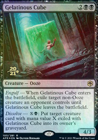 Cube glatineux - Prerelease Promos