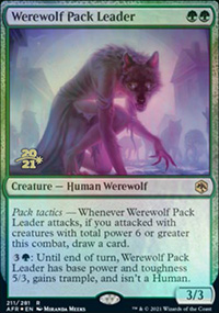 Chef de meute de loups-garous - Prerelease Promos