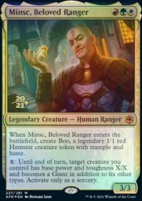 Minsc, rdeur apprci - Prerelease Promos