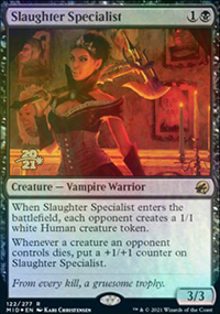 Spcialiste en massacre - Prerelease Promos