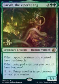 Saryth, croc de la vipre - Prerelease Promos