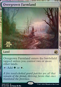 Terre agricole envahie - Prerelease Promos