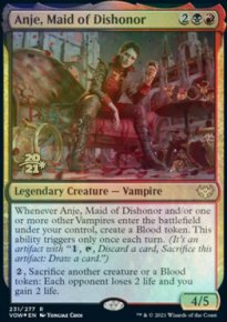 Anje, demoiselle de dshonneur - Prerelease Promos