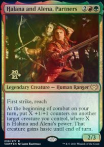 Halana et Alena, partenaires - Prerelease Promos