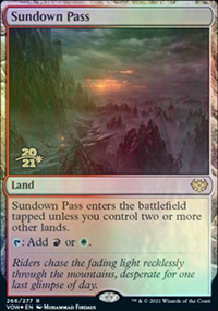 Col du crpuscule - Prerelease Promos