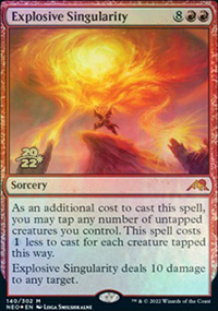 Singularit explosive - Prerelease Promos