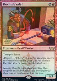 Diable valet - Prerelease Promos