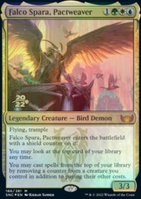 Falco Spara, tisseur de pacte - Prerelease Promos