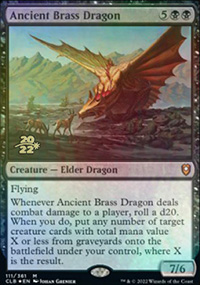 Dragon d'airain ancien - Prerelease Promos